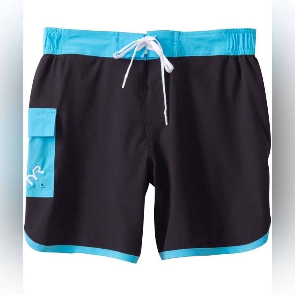 🌞NWT Men’s TYR Bulldog Competitor Board Shorts Swim Trunks Sz XL